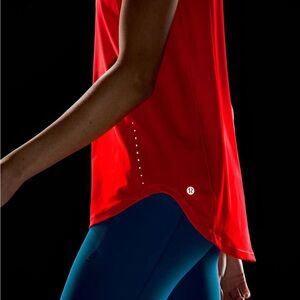 lululemon athletica Women's Bright Red Tank Top